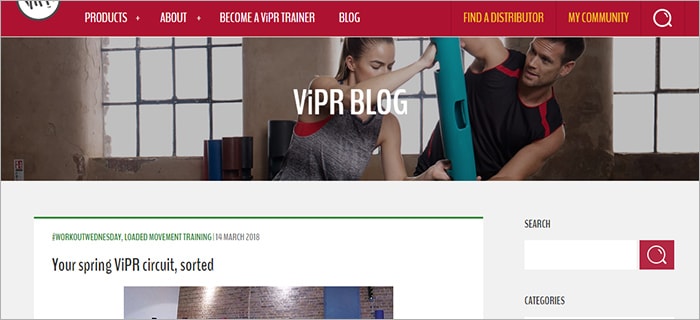 ViPR Fitpro社ブログ